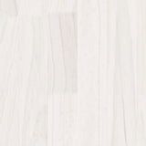 NNEVL Book Cabinet Room Divider White 100x30x71.5 cm Pinewood