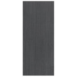 NNEVL Book Cabinet Room Divider Grey 100x30x71.5 cm Pinewood
