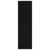 NNEVL Book Cabinet/Room Divider Black 100x30x103 cm Solid Pinewood