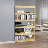 NNEVL Book Cabinet/Room Divider 100x30x167.5 cm Solid Pinewood