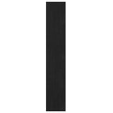 NNEVL Book Cabinet/Room Divider Black 100x30x167.5 cm Solid Pinewood