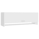 NNEVL Wardrobe White 100x32.5x35 cm Chipboard