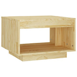 NNEVL Coffee Table 50x50x33.5 cm Solid Pinewood