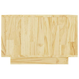 NNEVL Coffee Table 50x50x33.5 cm Solid Pinewood