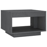 NNEVL Coffee Table Grey 50x50x33.5 cm Solid Pinewood