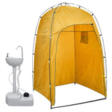 NNEVL Portable Camping Handwash Stand with Tent 20 L