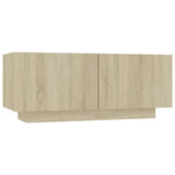 NNEVL Bedside Cabinet Sonoma Oak 100x35x40 cm Engineered Wood