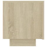 NNEVL Bedside Cabinet Sonoma Oak 100x35x40 cm Engineered Wood