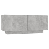 NNEVL Bedside Cabinet Concrete Grey 100x35x40 cm Engineered Wood