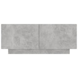 NNEVL Bedside Cabinet Concrete Grey 100x35x40 cm Engineered Wood