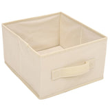 NNEVL Storage Cabinet with 6 Drawers 55x29x55 cm Cream Steel