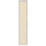 NNEVL Shoe Cabinet Cream 60x30x166 cm Fabric