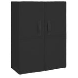 NNEVL Shoe Cabinet Black 60x28x90 cm Fabric