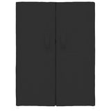 NNEVL Shoe Cabinet Black 60x28x90 cm Fabric