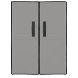 NNEVL Shoe Cabinet Grey 60x28x90 cm Fabric