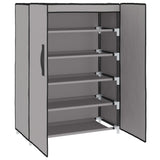 NNEVL Shoe Cabinet Grey 60x28x90 cm Fabric