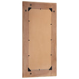 NNEVL Wall Mirror Solid Wood Reclaimed 60x110 cm