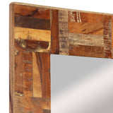 NNEVL Wall Mirror Solid Wood Reclaimed 60x110 cm
