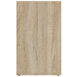 NNEVL Shoe Cabinet Sonoma Oak 52.5x30x50 cm