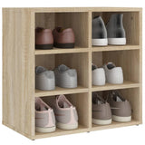 NNEVL Shoe Cabinet Sonoma Oak 52.5x30x50 cm