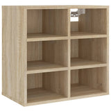 NNEVL Shoe Cabinets 2 pcs Sonoma Oak 52.5x30x50 cm
