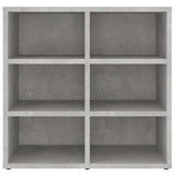 NNEVL Shoe Cabinet Concrete Grey 52.5x30x50 cm