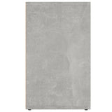 NNEVL Shoe Cabinet Concrete Grey 52.5x30x50 cm