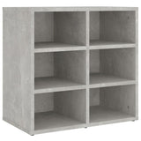 NNEVL Shoe Cabinets 2 pcs Concrete Grey 52.5x30x50 cm