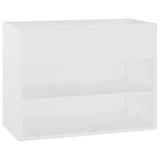 NNEVL Shoe Bench White 60x30x45 cm Chipboard