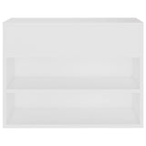 NNEVL Shoe Bench White 60x30x45 cm Chipboard