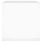 NNEVL Planter Box High Gloss White 40x40x40 cm Engineered Wood