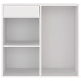NNEVL Cosmetic Cabinet White 80x40x75 cm Engineered Wood