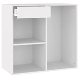 NNEVL Cosmetic Cabinet White 80x40x75 cm Engineered Wood