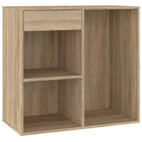 NNEVL Cosmetic Cabinet Sonoma Oak 80x40x75 cm Engineered Wood