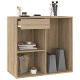 NNEVL Cosmetic Cabinet Sonoma Oak 80x40x75 cm Engineered Wood