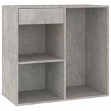 NNEVL Cosmetic Cabinet Concrete Grey 80x40x75 cm Engineered Wood