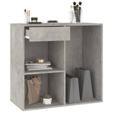 NNEVL Cosmetic Cabinet Concrete Grey 80x40x75 cm Engineered Wood