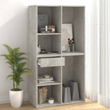 NNEVL Cosmetic Cabinet Concrete Grey 80x40x75 cm Engineered Wood