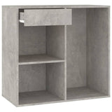 NNEVL Cosmetic Cabinet Concrete Grey 80x40x75 cm Engineered Wood