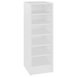 NNEVL Shoe Cabinet White 31.5x35x90 cm Chipboard