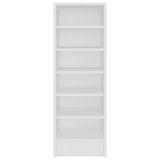 NNEVL Shoe Cabinet White 31.5x35x90 cm Chipboard