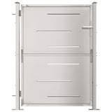 NNEVL Garden Gate 100x125 cm Stainless Steel