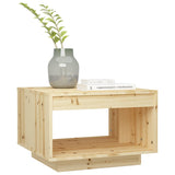 NNEVL Coffee Table 50x50x33.5 cm Solid Firwood