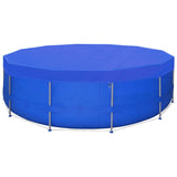 NNEVL Pool Covers 2 pcs PE Round 540 cm 90 g/m²