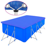 NNEVL Pool Covers 2 pcs PE Rectangular 90 g/sqm 540x270 cm