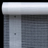NNEVL Leno Tarpaulins 2 pcs 260 g/m² 4x8 m White