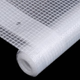 NNEVL Leno Tarpaulins 2 pcs 260 g/m² 4x8 m White