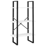 NNEVL 5-Tier Book Cabinet White 60x30x175 cm Engineered Wood