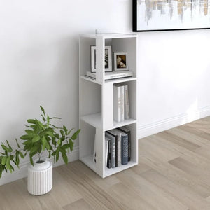 NNEVL Corner Cabinet White 33x33x100 cm Chipboard