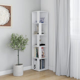 NNEVL Corner Cabinet White 33x33x164.5 cm Chipboard